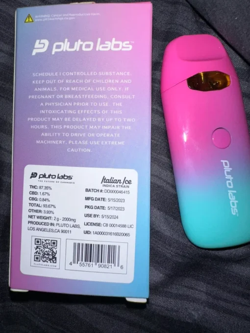 Pluto Labs Disposable Vape